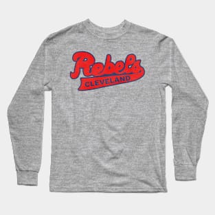 Defunct Cleveland Rebels Basketball Team Long Sleeve T-Shirt